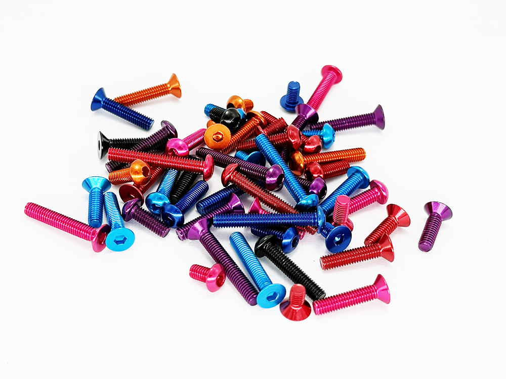 Aluminum hex screws