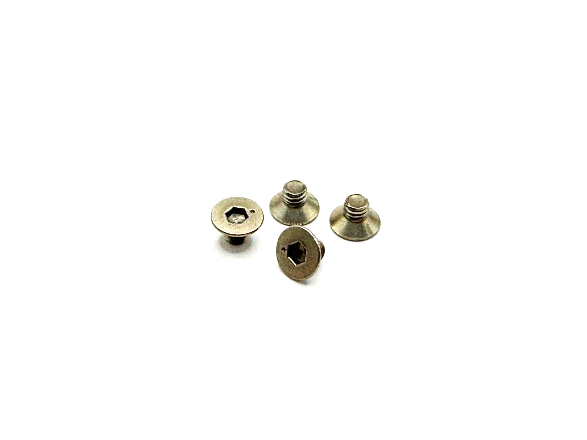 Titanium Socket Hex 110 Flat Head Screw M3x4 (4pcs)