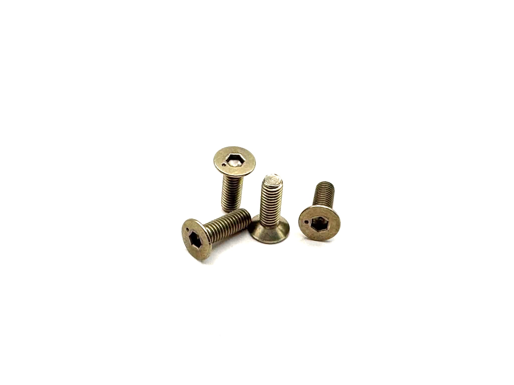 Titanium Socket Hex 110 Flat Head Screw M3x8 (4pcs)