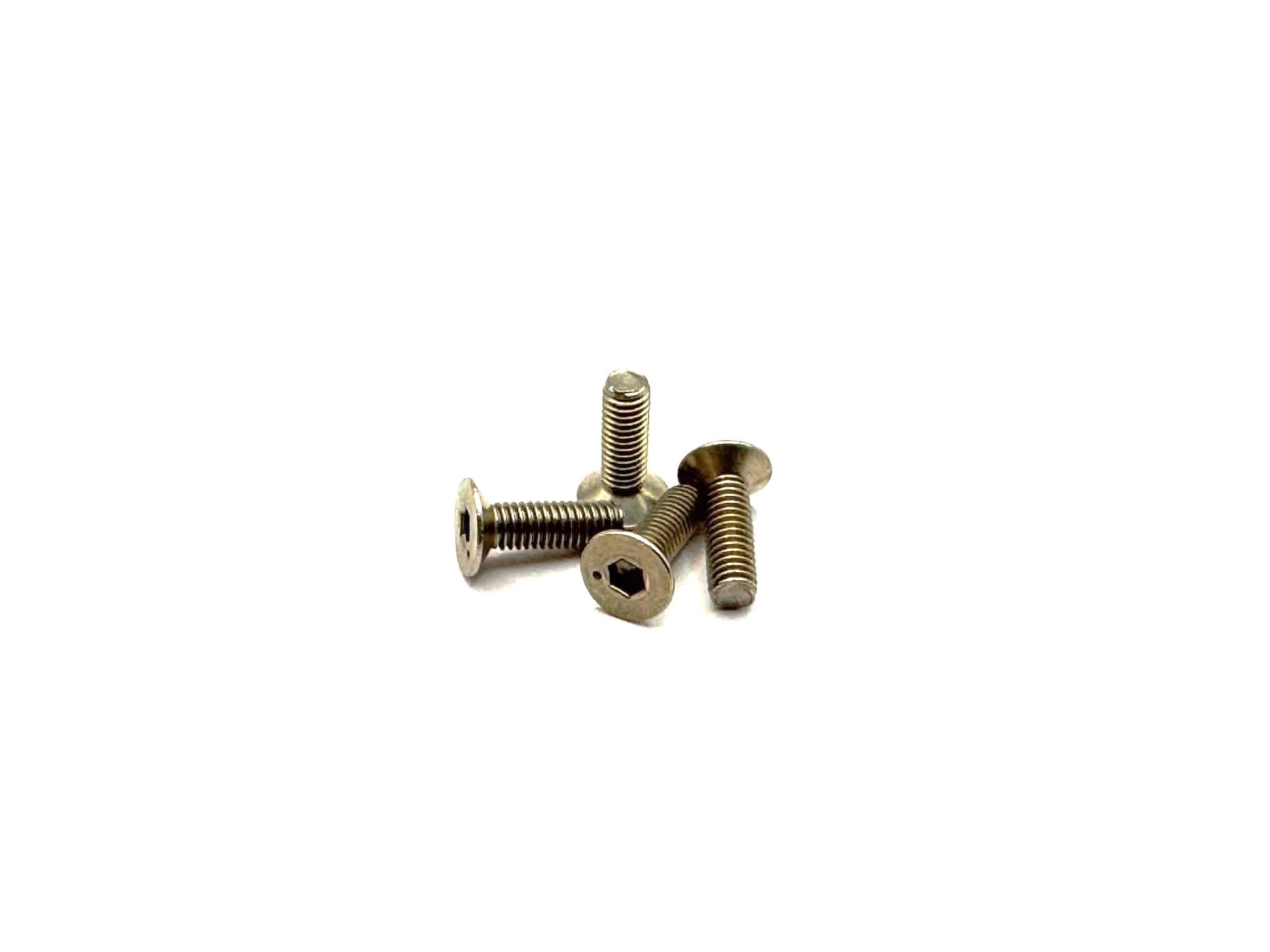 Titanium Socket Hex 110 Flat Head Screw M3x10 (4pcs)