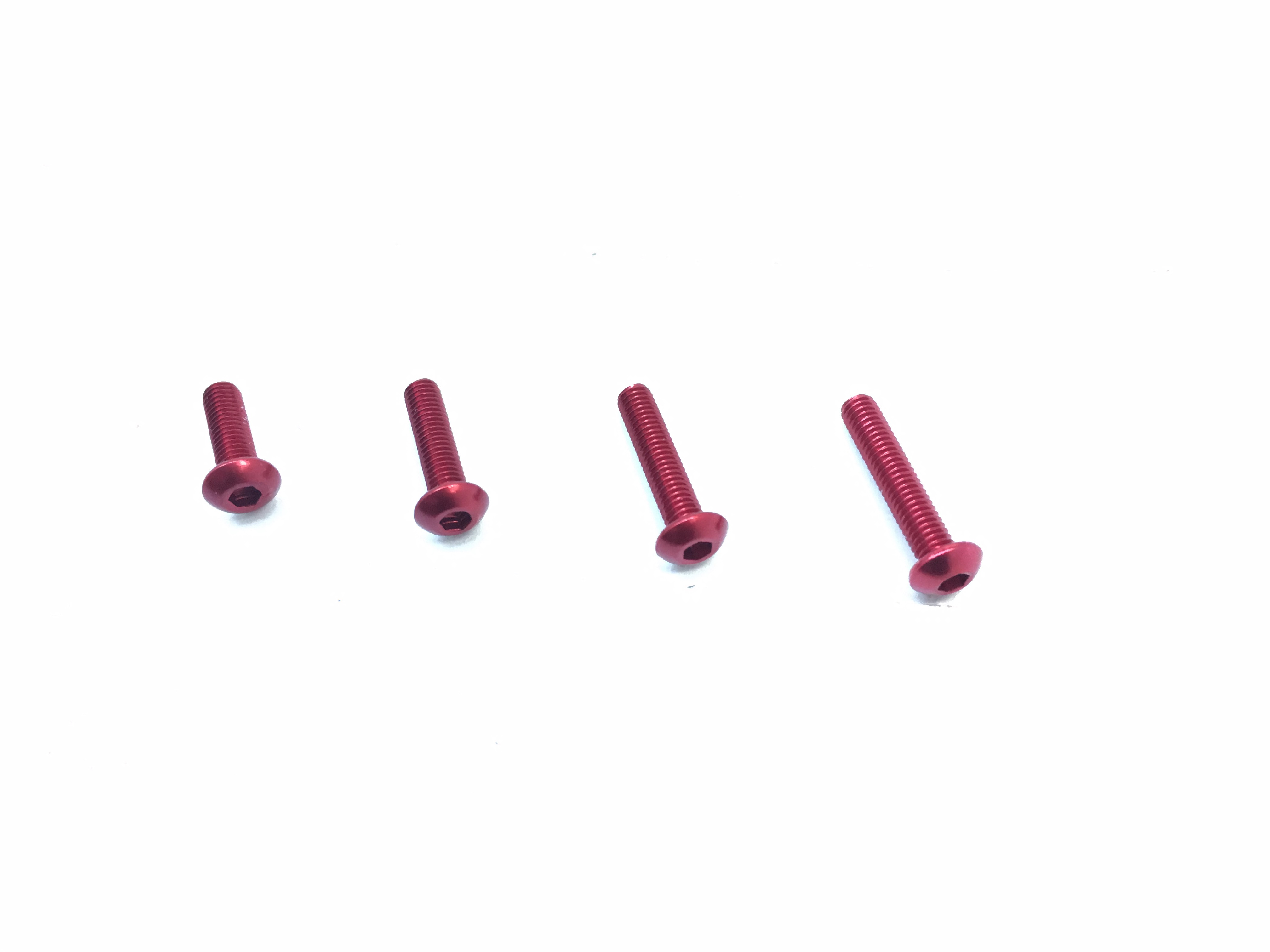 3X10ヘックスボタンビス(レッド/4本入)