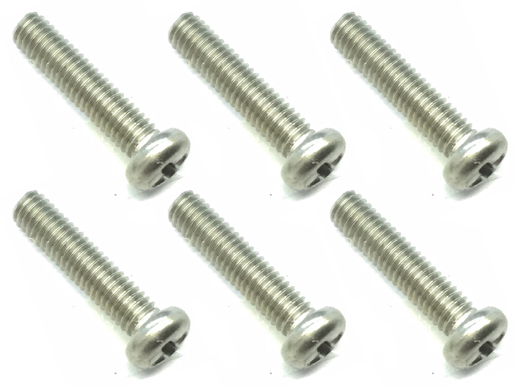 2.6X12 チタンボタンビス(6本入)プラス頭