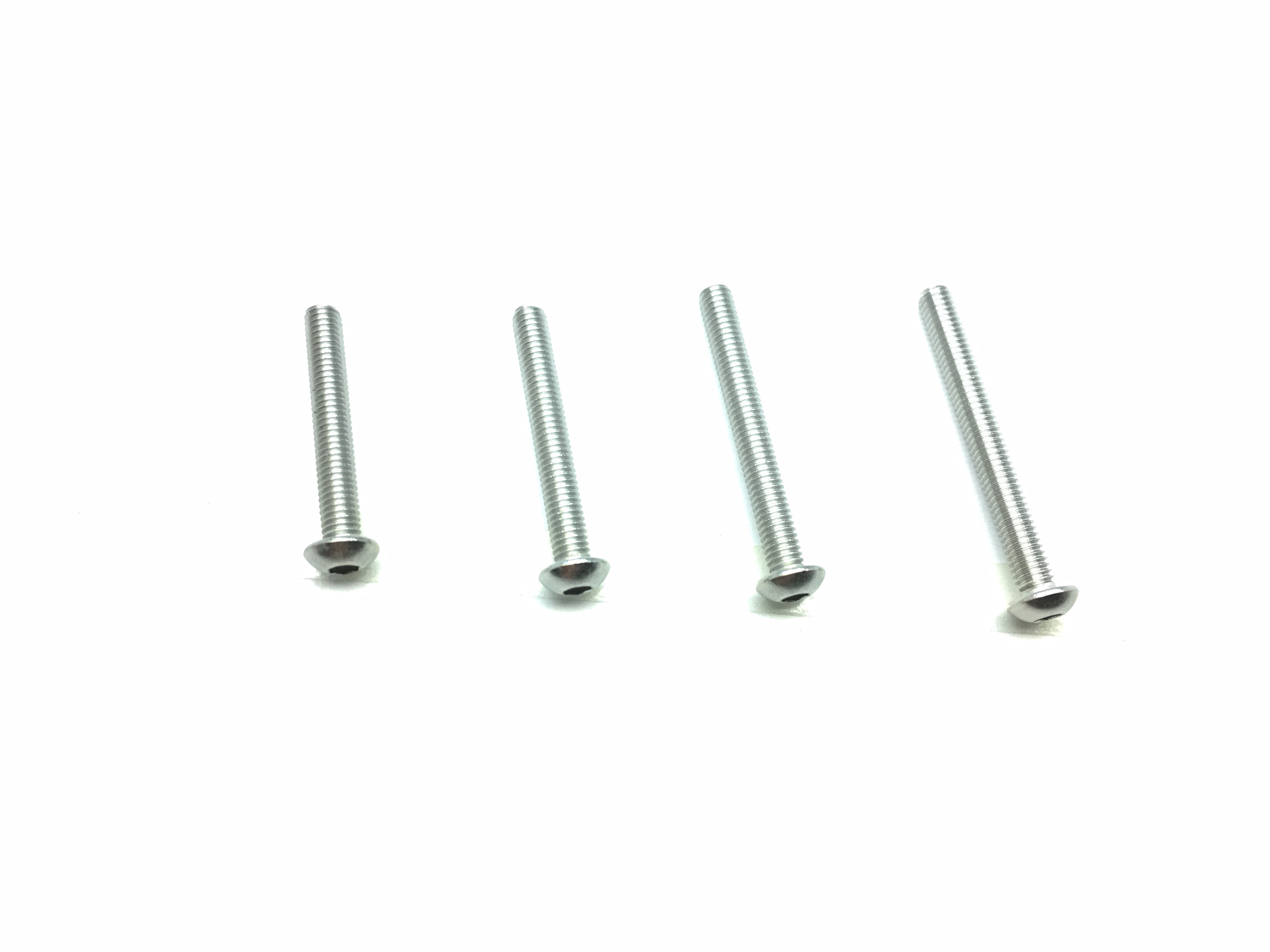 3X20 Stainless Steel Hex Socket Button Head Screw (15 pcs.)