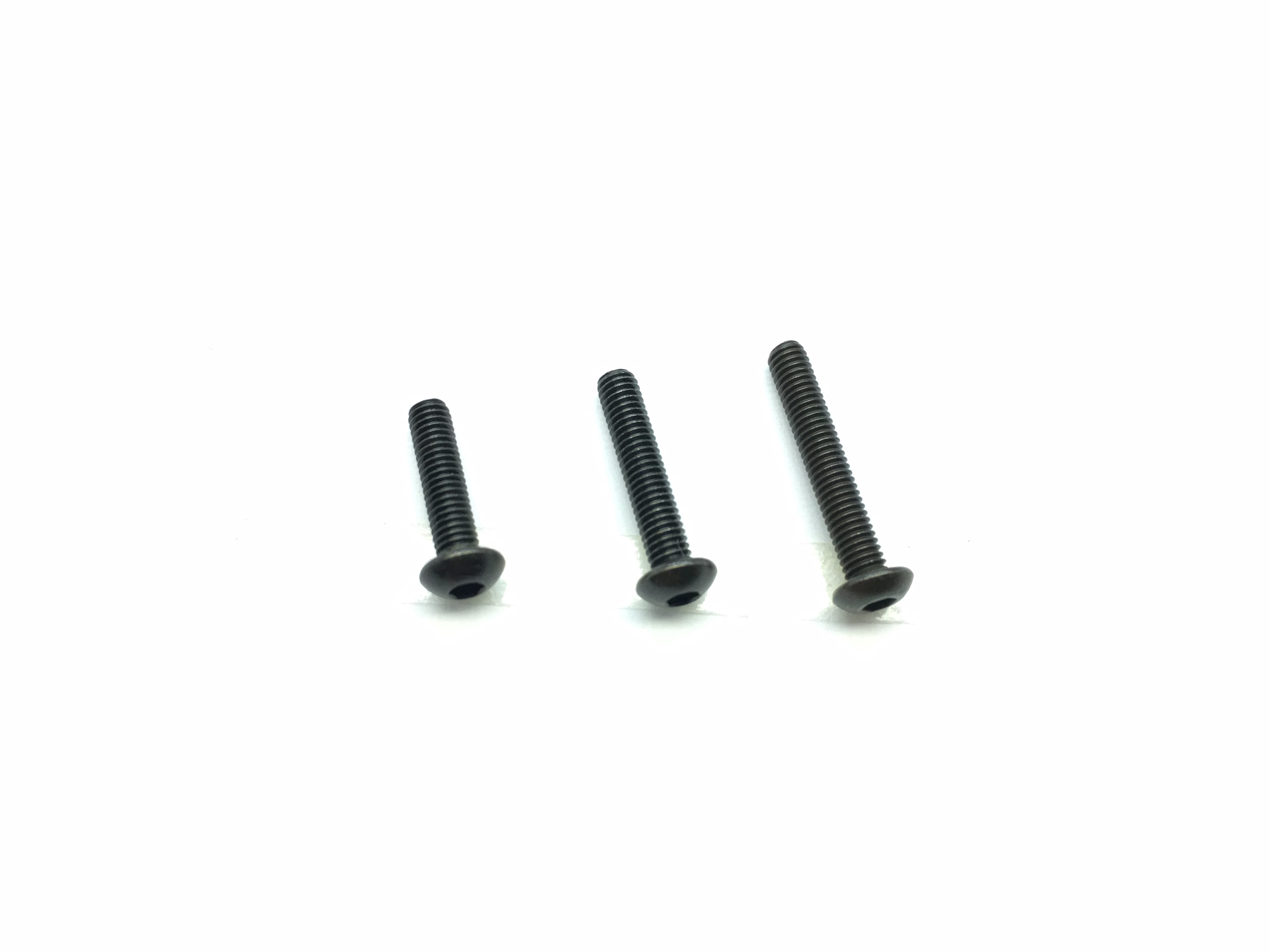 3X18 Steel Hex Socket Button Head Screw (20 pcs.)