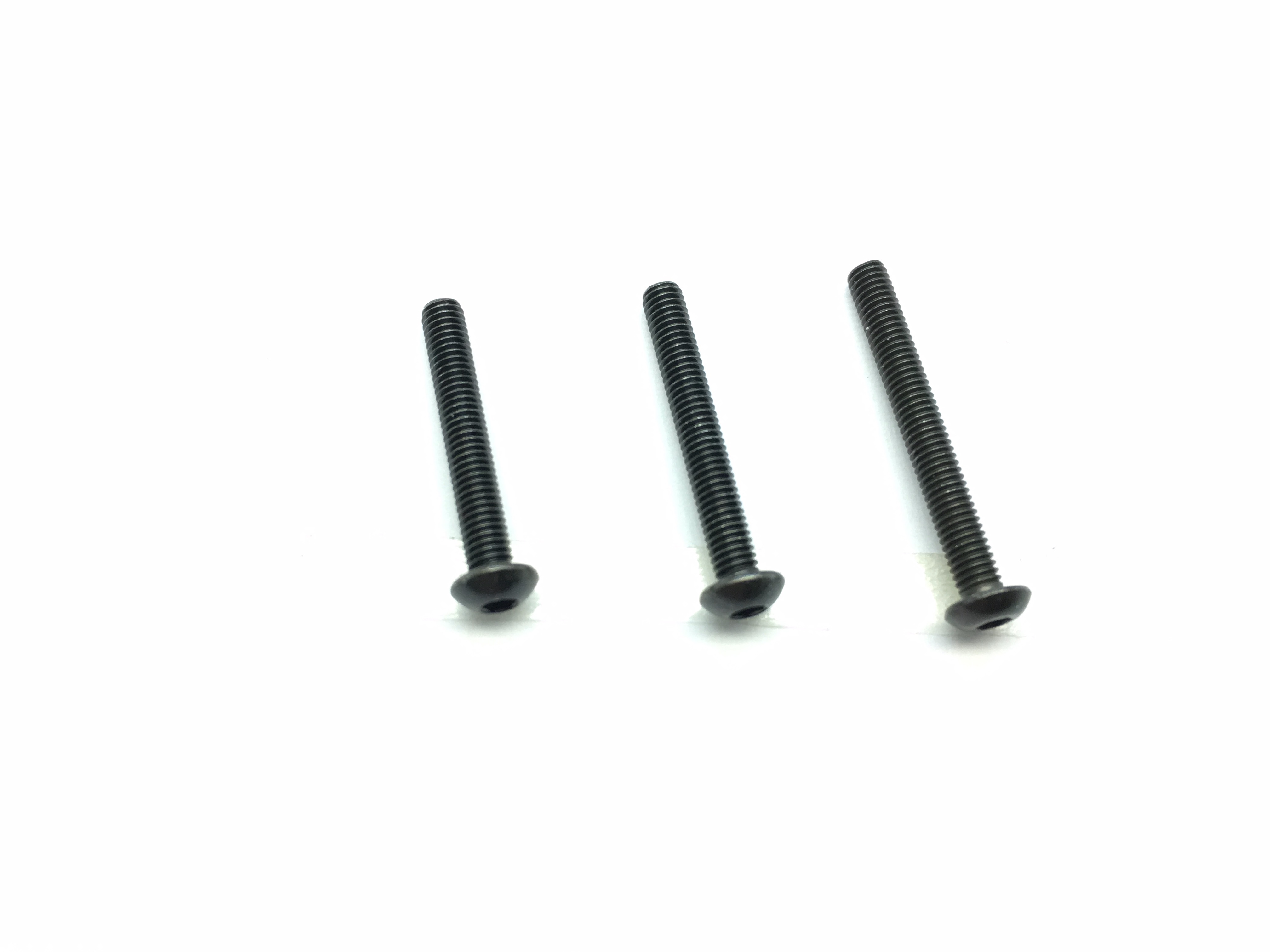 3X20 Steel Hex Socket Button Head Screw (20 pcs.)