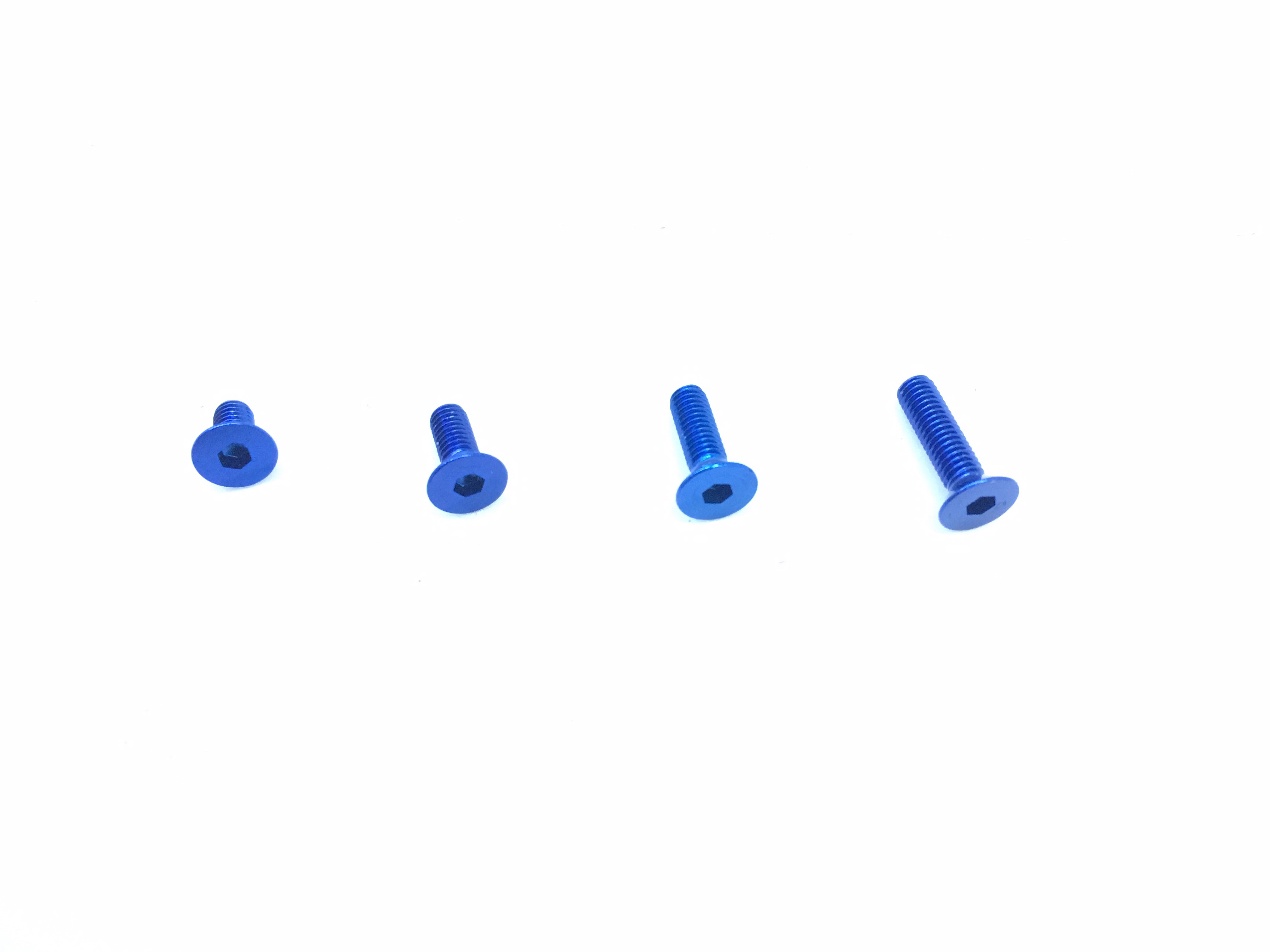 3X6 Hex Socket Countersunk Screw (Dark Blue /4 pcs.)