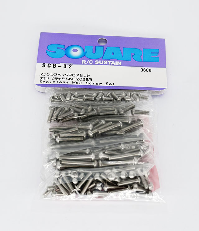 Stainless steel hex screw set (Tamiya CLOD BUSTER)