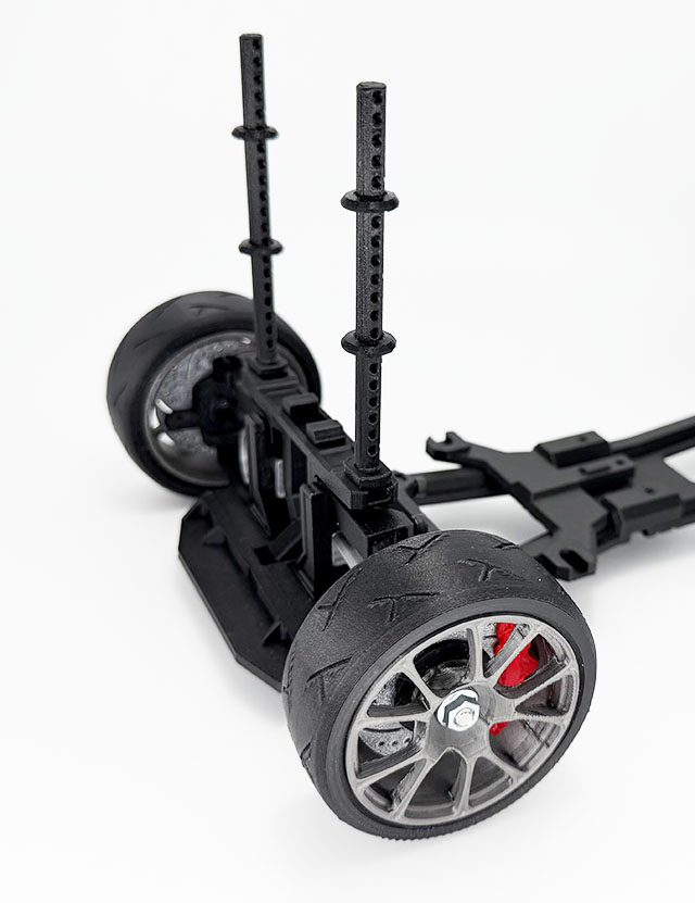 1/10 Touring Car Body Display Chassis