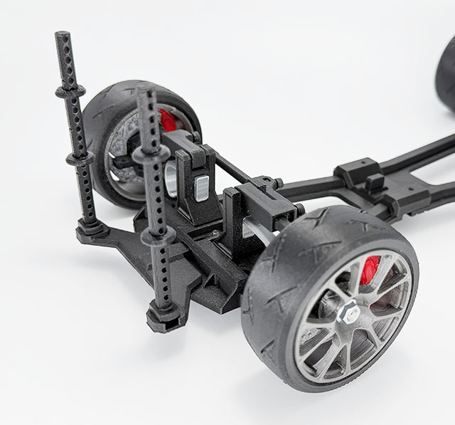 1/10 Touring Car Body Display Chassis
