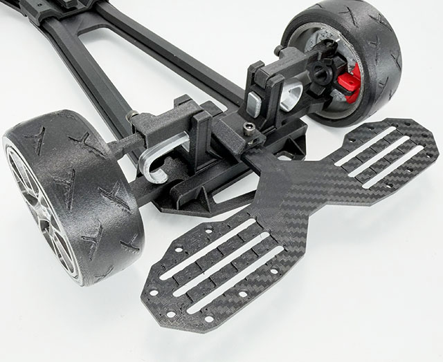 1/10 Touring Car Body Display Chassis