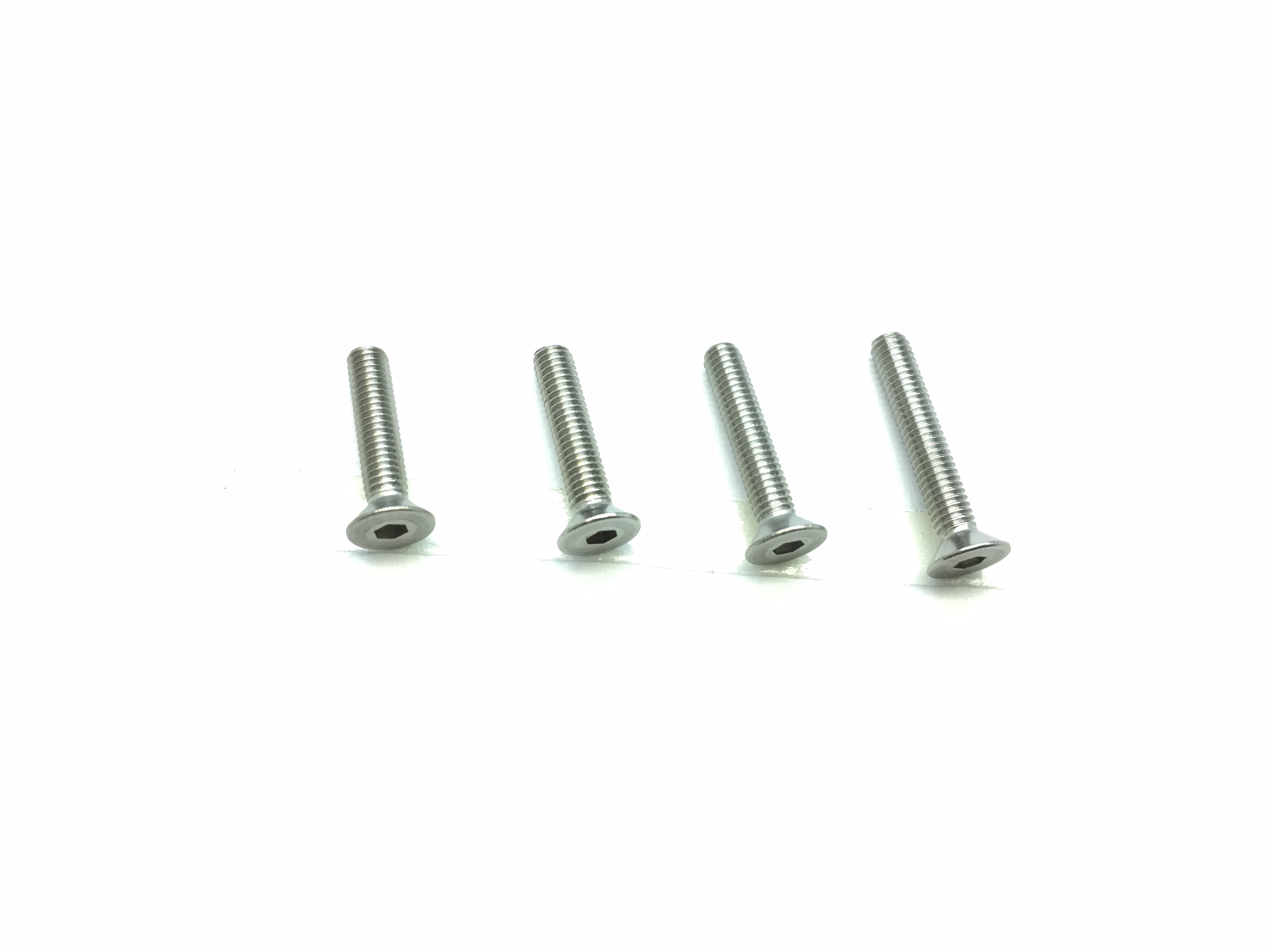 3X14 Stainless Steel Hex Socket Countersunk Screw (15 pcs.)