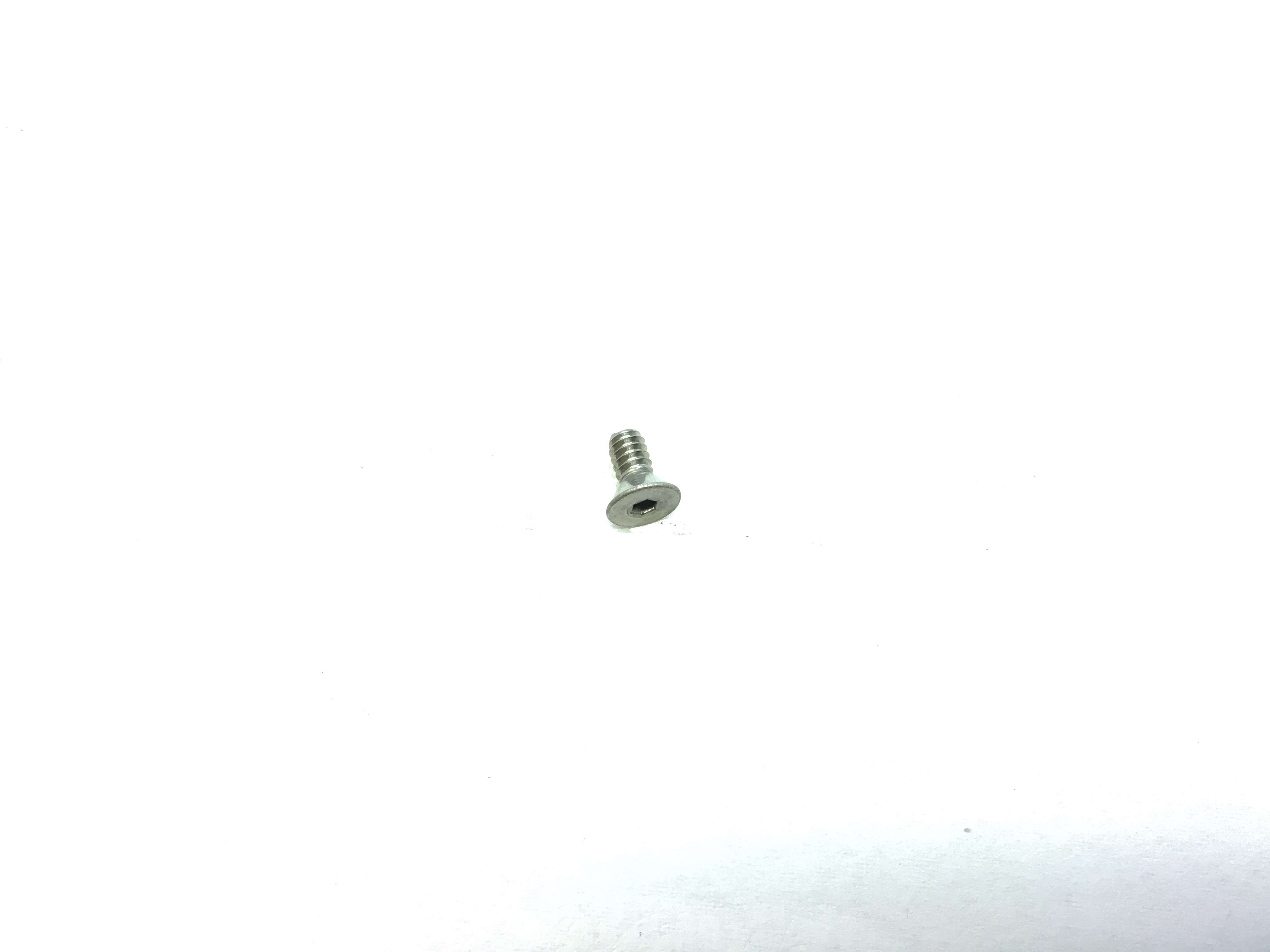 4-40 1/4 Inch Titanium Hex Socket Countersunk Screw (6 pcs.)