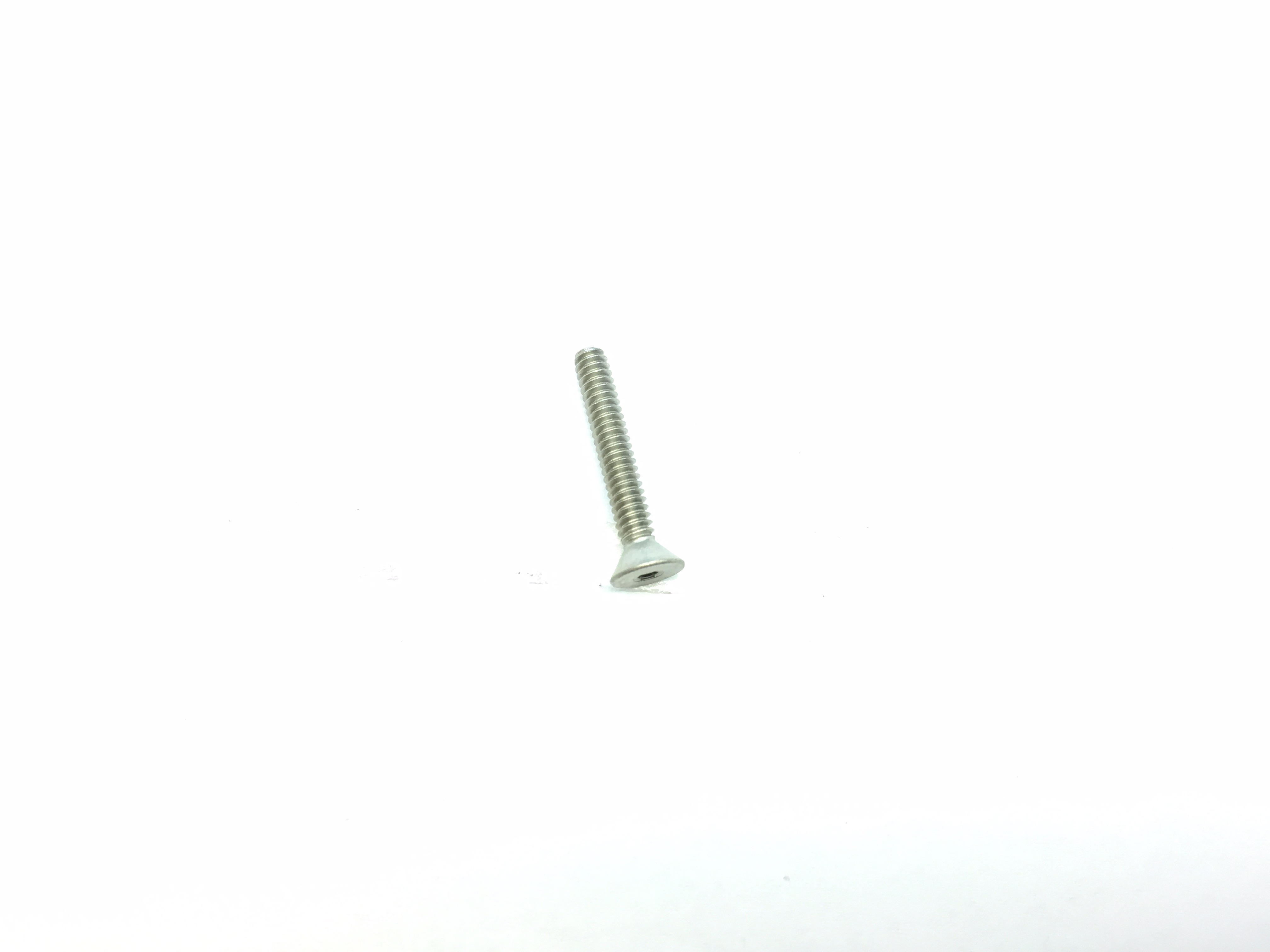 4-40 3/4 Inch Titanium Hex Socket Countersunk Screw (6 pcs.)