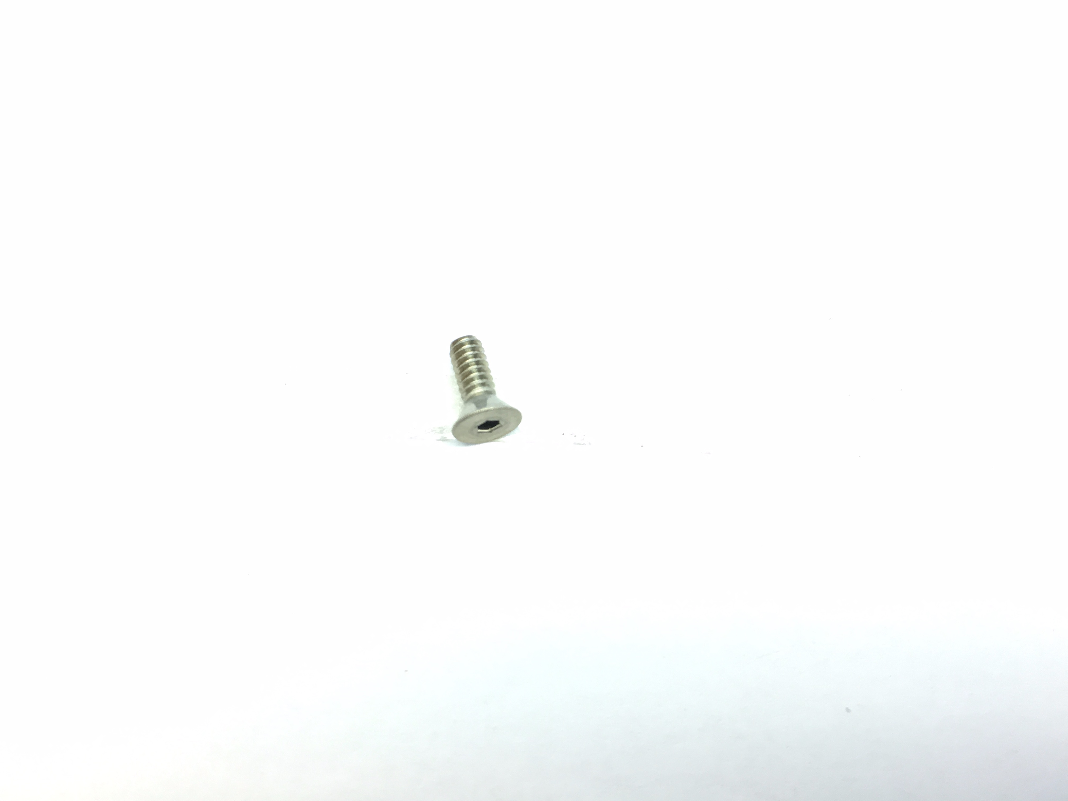 4-40 5/16 Inch Titanium Hex Socket Countersunk Screw (6 pcs.)