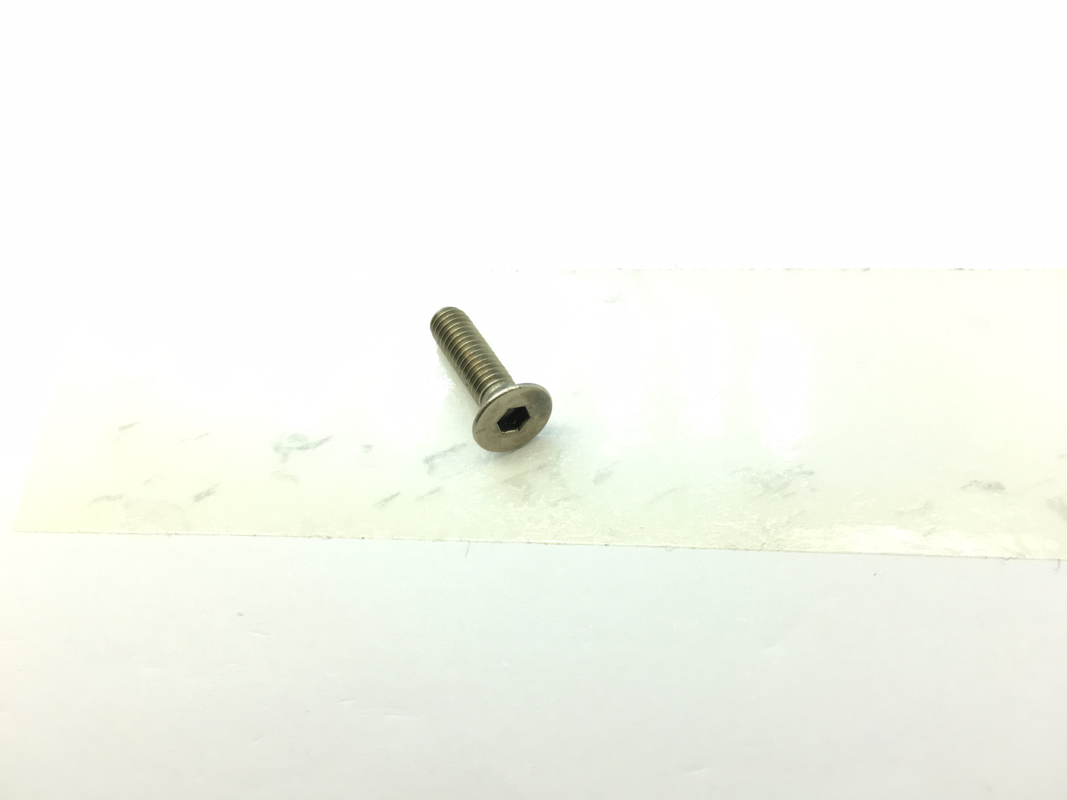 Titanium Hex Socket Countersunk Screw 4X15 6 pcs.