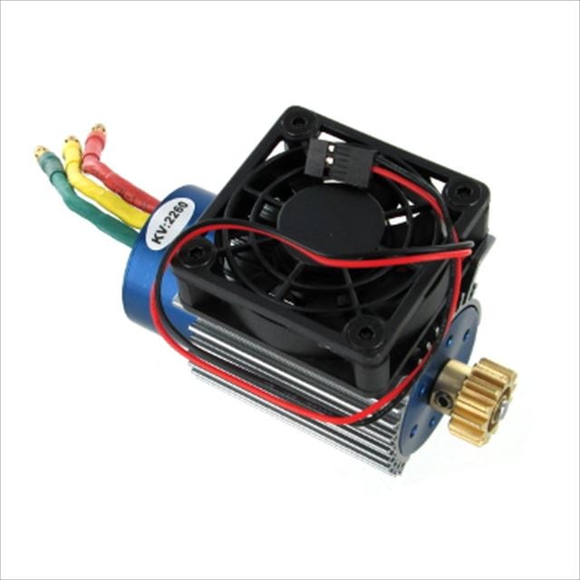 モーター&ヒートシンクセット Motor & heat sink set