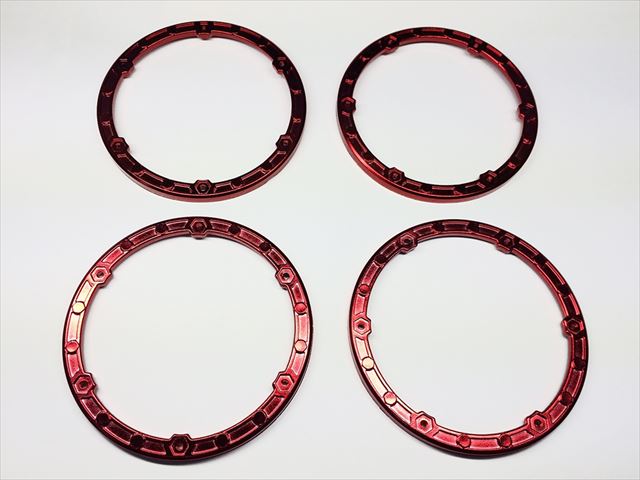 ビードロックリング レッド 4個入 BS810T用 For 4 bead lock ring red pcs. BS810T