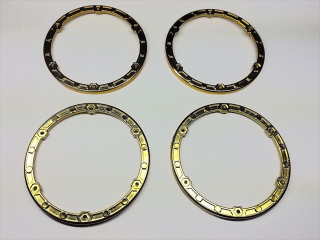 Beadlock Ring Gold 4 pcs. (for BS810T)