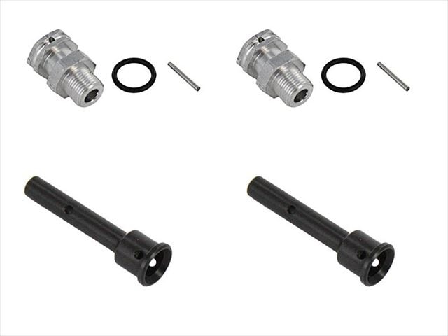17mm六角ホイールハブセット 502-001Cとセット使用 17mm 2PCS One hex-head wheel hub set (502-001C & set use) of configuration with 17mm unit 17mm 2PCS