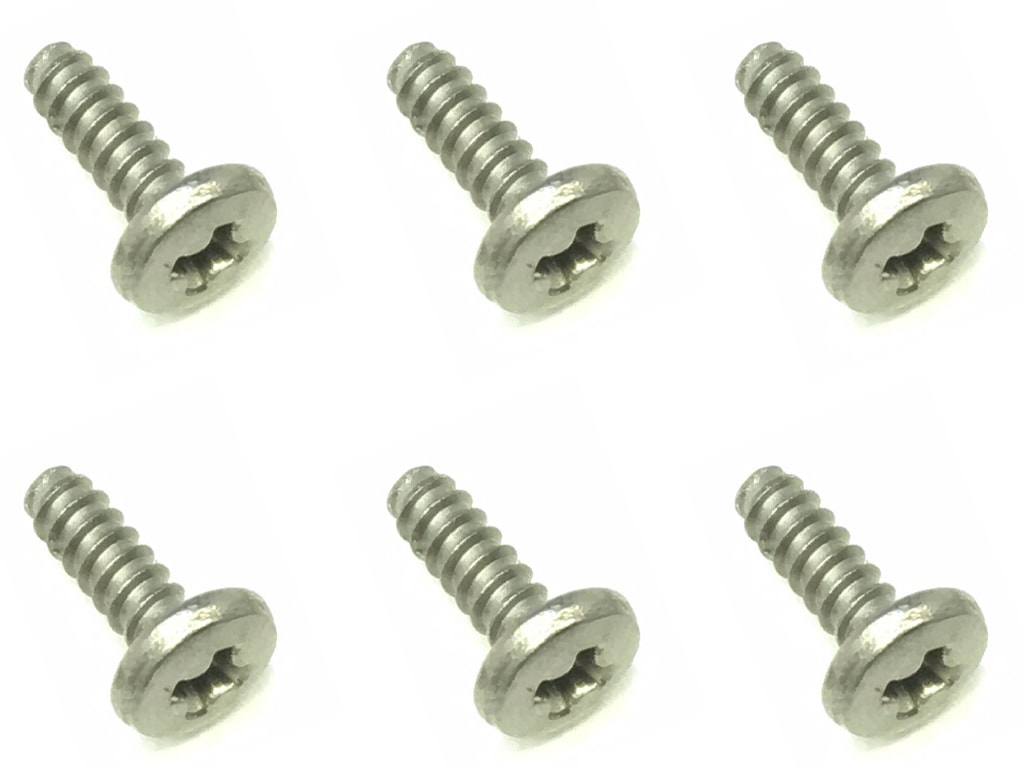 Titanium Binding Head Tapping Screw 2X6 Phillips Head Single Item 6 pcs.