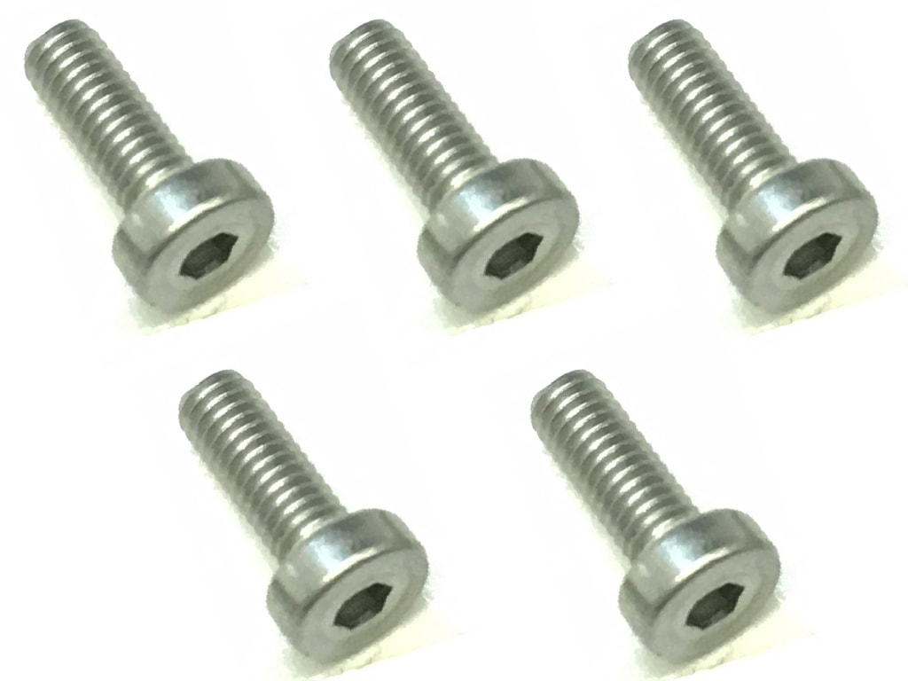 Low Head Stainless Steel CAP Bolt M3X8 5 pcs.