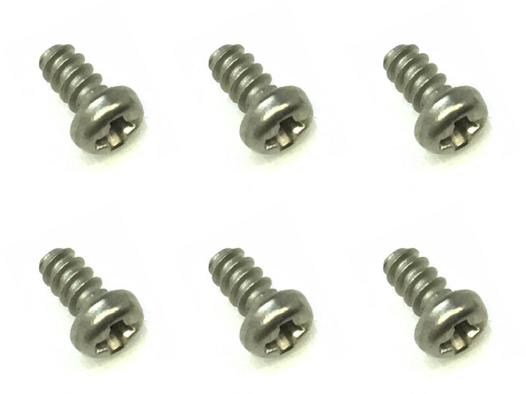 2×4チタンナベタッピングビス 6本入 2×4 Titanium pan tapping screw (6 pcs.)