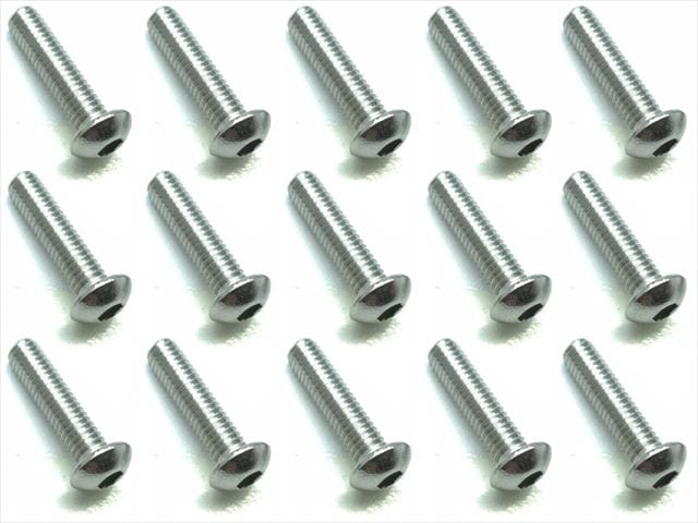 3×10 ステンレスヘックスボタンビス 15本入 3×10 Stainless steel hex Pan Head Screw (15 pcs.)