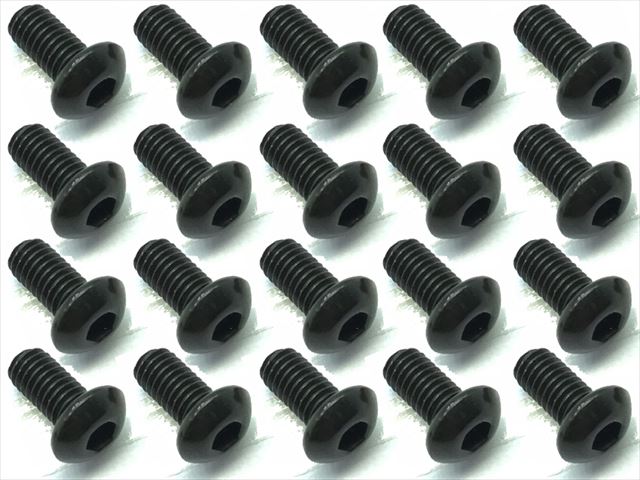 3x6 スチールヘックスボタンビス 20本入 3x6 Steel hex Pan Head Screw (20 pcs.)
