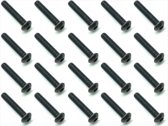 3x15 スチールヘックスボタンビス 20本入 3x15 Steel hex Pan Head Screw (20 pcs.)