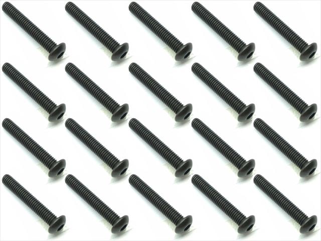 3X18 Steel Hex Socket Button Head Screw (20 pcs.)