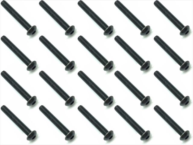 3x20 スチールヘックスボタンビス 20本入 3x20 Steel hex Pan Head Screw (20 pcs.)