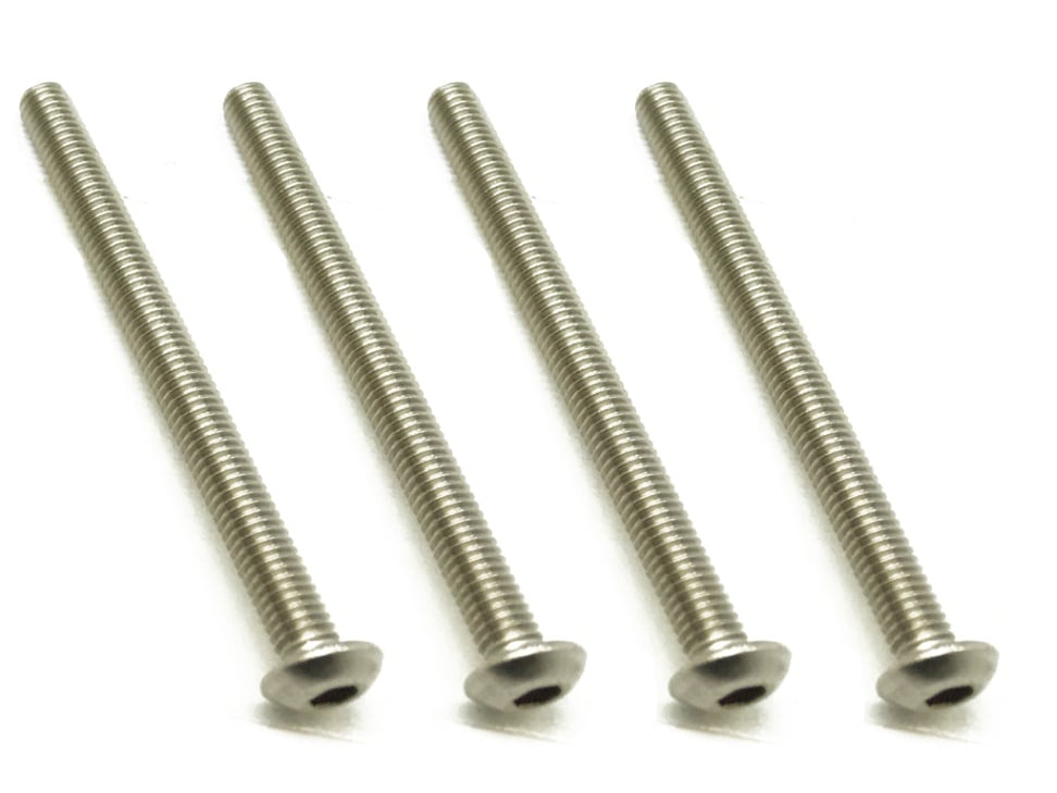 Titanium Hex Socket Button Head Screw 3X36(4 pcs.)