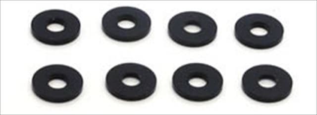 ワイドアジャストカラー 8pcs 1/12汎用 ブラック (8pcs)1/12 wide adjustment Collar general-purpose black