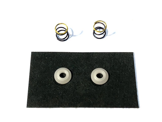 大径キングピンスプリング リテーナ付 12EPR用φ0.55×3.5巻イエロー φ0.55×3.5 volume yellow for large diameter kingpin spring 12EPR (with retainer)