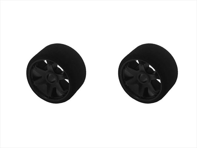 Pre-Glued Front Foam Tire Medium 30(Black)