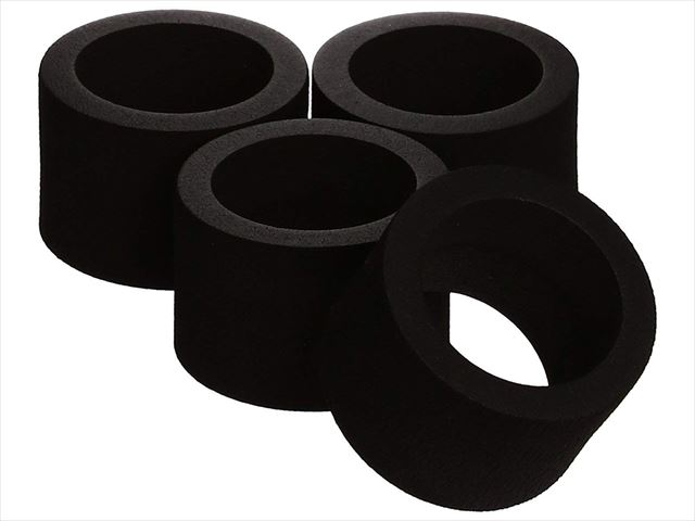 フロントスポンジタイヤ30度 カーペット 1/12レーシング用 4個入り Front sponge tire 30-degree carpet Entering for 1/12 racing 4 pcs.