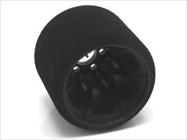 Pre-Glued Rear Foam Tire Soft 30(Black)