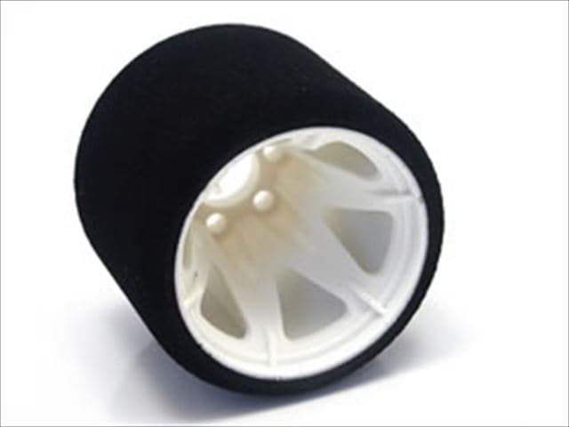 Pre-Glued Rear Foam Tire Medium 35(White)