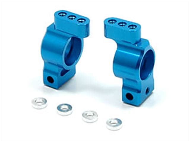 アルミリアハブ トーイン0度 タミヤ DF-03Ra用 Aluminum rear hub (toe-in 0°) TAMIYA DF-03Ra