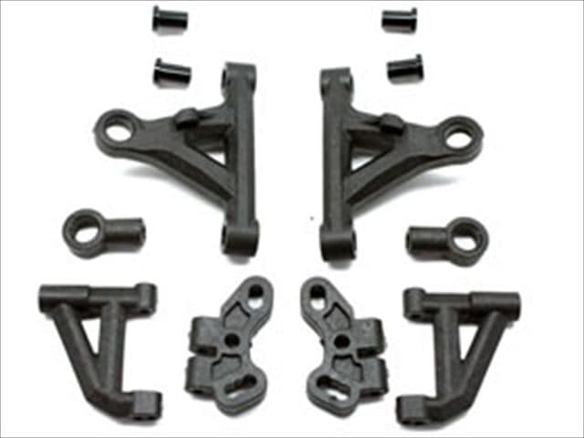 サスアーム&アルミサスホルダーセット RMS、アソシ用 Suspension arm & Aluminum suspension holder Set For RMS & Associated