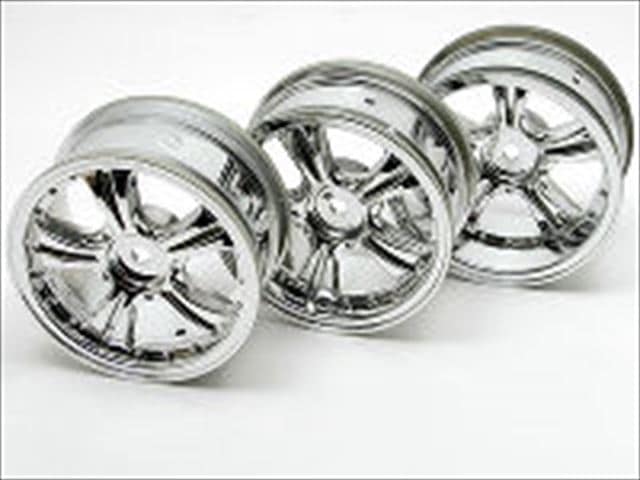 26mm Width 5-Spoke Plated Wheel (Offset 10)