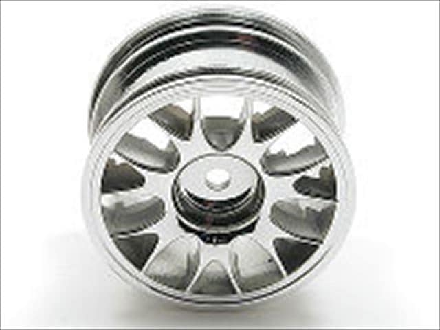 BBSタイプメッキホイール タミヤMシャシー用 2個入 BBS type plating wheels (for TAMIYA M chassis)