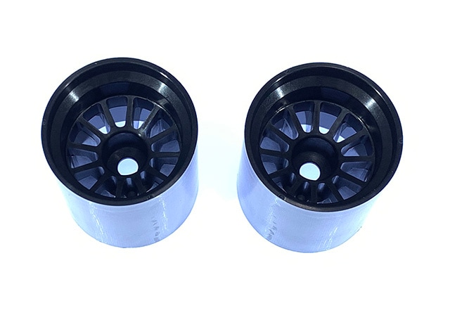 スポンジタイヤ用フロントホイール(F-1用) 2pcs Front Wheel (for F-1) for sponge tire. 2pcs
