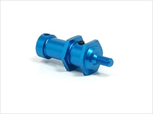 アルミホイールストッパー タミヤF103用 ブルー Aluminum wheel stopper (for TAMIYA F103) blue
