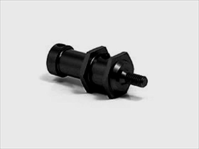 アルミホイールストッパー タミヤF103用 ブラック Aluminum wheel stopper (for TAMIYA F103) black