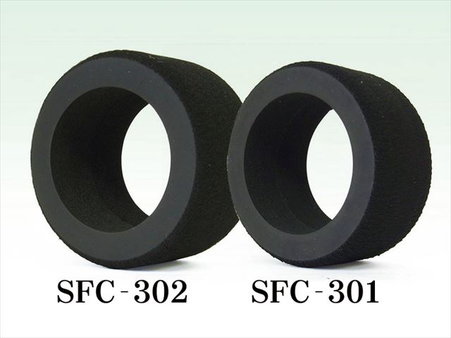 ラバースポンジフロントタイヤ ハード タミヤF104用 硬度40 40 in hard (for TAMIYA F104) hardness of mule sponge Front tire
