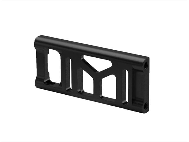 Aluminum Motor Mount Rear of Block (for Tamiya F104) Black