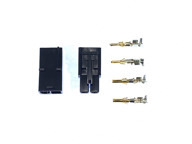 7.2V Tamiya Black Connector (1 Pair / Male ・ Female Each 1 pcs.)