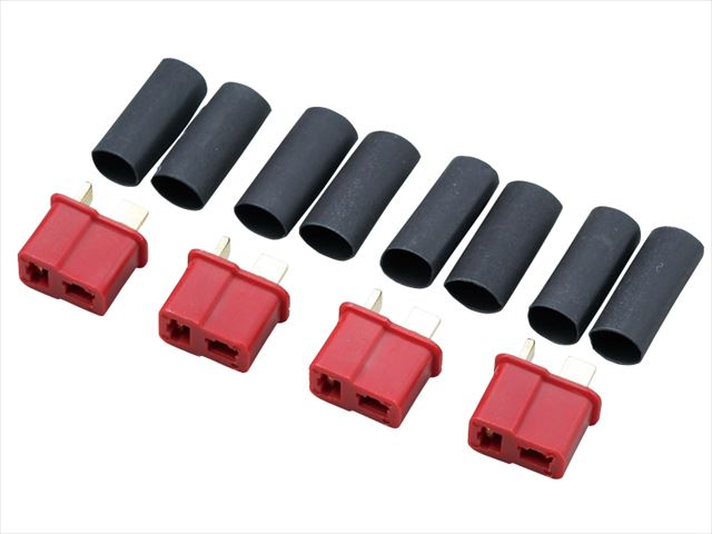 T Type 2P Connector (Female 4 pcs.)
