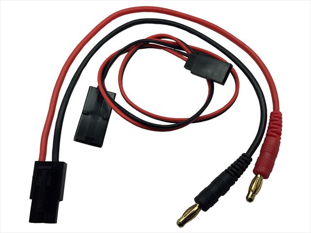 TX,RX充電コネクター タミヤ変換コネクター付 TX & RX charge connector (with TAMIYA conversion connector)
